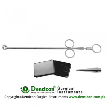 Rudd Hemorrhoidal Ligator Complete With 12 mm Charging Cone Stainless Steel, 31.5 cm - 12 1/2"